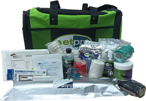Trail Riding Equine First Aid Kit - Saddle Horn Medical Bag For Horse And Rider Safety