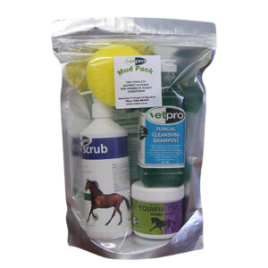 A Tough Waterproof Antibacterial Pro-Equine Mud Bug Buster for Mud Fever 